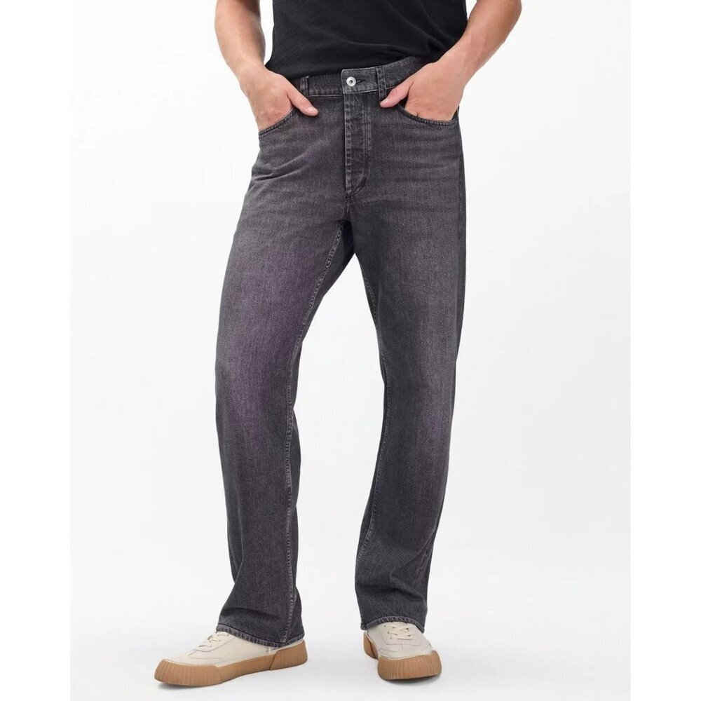 Rag & Bone Washed Black Classic Fit Straight Jeans Size 32 - 47990